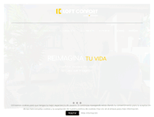 Tablet Screenshot of loftconfort.com